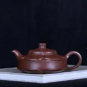 【星月】臺灣回流老茶壺宜興紫砂名家早期真品范祖德全手工製作梅花周盤壺