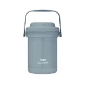 【THERMOS 膳魔師】冰川藍不鏽鋼真空燜燒提鍋1800ml(TCRA-1801-NEBL)