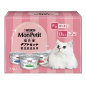 好市多~ 效期:2028.2.26貓倍麗 MonPetit 特選銀罐 鰹魚 鮪魚 80g x 24入