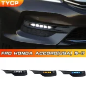 【carefreeshop】適用於美版雅閣日行燈 Honda USA Accord 日間行車燈*鯨魚特*