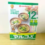 (店+)丸米 料亭減鹽味噌湯12入【綠】