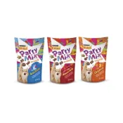 (店+)【Friskies 喜躍】Friskies 喜躍 Party Mix 香酥餅 60g 貓點心 貓零食 貓餡餅