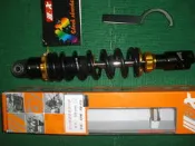 （三凌机車精品）特價.品川max阻尼徵調氮氣可填后避震器RX110GR125每隻只要3000元限量5隻。