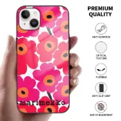 Marimekko TPU 玻璃保護殼外殼 IPhone 15 16 Pro MAX Plus