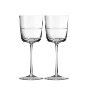 【WEDGWOOD】Vera Wang 紅酒對杯330ml(官方直營)