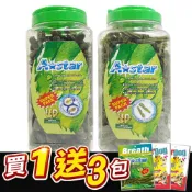 A Star Bones 【買一送三】多效雙刷頭潔牙骨桶裝/2kg 多效螺旋五星潔牙骨 寵物潔牙骨 狗狗潔牙骨 超大桶