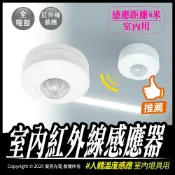 宸亮光電 室內紅外線感應器｜全電壓｜感應距離6米｜搭配室內燈具用｜人體溫度感應