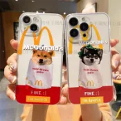 🎁現出🎁ins可愛薯條小狗 適用於OPPO RENO16 15 14 13 A6S A6X A5Pro Find X9