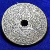 岫玉撿漏仿古玩玉器做舊古玉雕把件高古玉古董老物件九龍玉壁擺件-202507