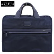 【DOKODEMO】Tumi x ALPHA3 SLIM BRIFE 男士公事包商務包，海軍藍，152597 [二手]
