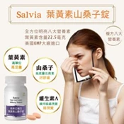 【愛合購】【Salvia】高單位複方葉黃素山桑子錠 「全素」-全方位明亮營養補給