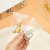 (店+)【同闆購物】PVC夾鏈袋 首飾收納袋 飾品收納袋 50絲 超厚款 首飾袋 飾品袋 夾鏈袋 PVC 飾品 密封收納