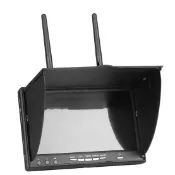 〈獅子王模型〉高清7吋 螢幕 FPV 空拍 雙接收 雙天線 5.8G 一體機顯示器 內置電池