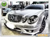 泰山美研社Y2401 BENZ 賓士 W211 07~09 E200K E280 改E63 AMG PP材質前保桿含配件