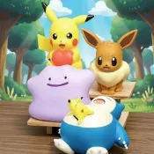 (店+)【POKEMON 精靈寶可夢】寶可夢 皮卡丘 特大 造型存錢筒  百變怪 卡比獸 伊布 Pokemon