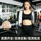 拾光藏寶閣 【暴汗發熱】運動外套 排汗服 發汗服 健身外套 訓練套裝 大碼運動服 爆汗服 透氣不悶熱 加速燃脂 健身房專用