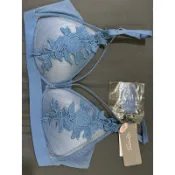 Qmomo性感內衣藍色38cm