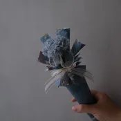 【永生康乃馨】甜筒小花束 母親節花禮 日本進口永生花