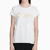 Calvin Klein T恤 女裝 短袖 短T-Shirt 圓領上衣 白色CK(現貨)