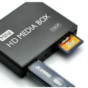 迷妳1080P全高清播放器Full HD 1080P Media Player AV HDMI USB