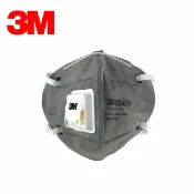 Safetylite 3M 9542V 3M P2等級頭帶式帶閥型活性碳口罩 單個 騎機車/油漆9542V KN95 防塵 防沫 防有機異味口罩