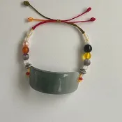 翡翠手牌手作手環緬甸玉 無優化 天然A貨翡翠 底質細緻 冰膠感