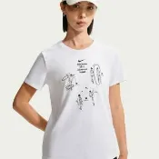 【NIKE 耐吉】短袖上衣 女 AS W NSW CLUB SS GFX TEE 運動 休閒 白色 (IW1195100)