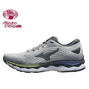Mizuno 美津濃 WAVE SKY 6 (J1GD221224)  男鞋 慢跑 4E超寬楦 灰