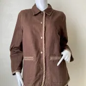 復古 Laura Ashley 深棕色外套 日本尺寸 11