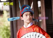 【166號小阿姨】狀元帽 中式婚紗 婚禮配件 古裝頭飾 男生新郎 戲曲表演。預購