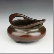 緹娜嚴選 tinaestore 【香道香爐-宣德爐-380款-1款/組】銅鑄蘇工精品線香用佛教用品銅質工藝品擺件多款可選(不含底座)-30082