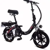 【撿便宜店】14吋K2低跨 鋁合金 700W 女仕長輩專屬(電動折疊車 腳踏車 自行車)
