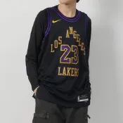 Nike LeBron James 男款 紫金色 湖人 NBA 籃球背心 LBJ 網眼 球衣 DX8506-012