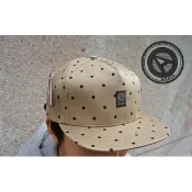 STUSSY POLKA DOT CAMP CAP 棒球帽 卡其【A-KAY0】【431001TN】