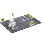 Tomica 多美 城鎮系列 Times 停車場 內不附小車