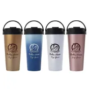 (店+)【FUJI-GRACE 日本富士雅麗】外鋼內陶瓷手提咖啡杯600ml (超取限4個)