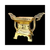 (店+)凡塵佛俱百貨批發 公媽爐 新款 臺灣製 頂級純銅福壽祖先鼎爐