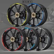 【台灣出貨】 輪框貼 適用於YAMAHA 山葉 XMAX300機車輪轂貼花TMAX560530機車輪圈反光貼紙