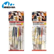【模神】現貨 日本 MINESHIMA TLD-4 精密銼刀 TLD-5 鑽石銼刀整理工具 圓形 平面 半圓 三角