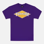 Thrasher Diamond Logo - Purple T恤 #4