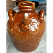 鶯歌中外陶瓷 酒甕 補藥酒甕 釀梅酒酒甕 半瓷高溫燒製酒甕 容量30罐 40罐 50罐 60罐