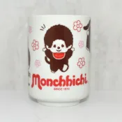 (店+)蒙奇奇 夢奇奇 花朵圖案陶瓷湯吞杯 茶杯 壽司茶杯 日本製 可微波可洗碗機 270ml Monchhichi tm422