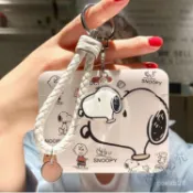 🐰全店免運🐰卡套 票卡夾 悠遊卡套 掛繩 橫版 證件套 伸縮卡套 識別證 硬殼 公仔 史努比 學生 交換禮物 BIIG