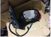 大坡很遠 FORD WINDSTAR 3.8 02 原廠乘客座右後視鏡 MIRROR-RH LED款黑色