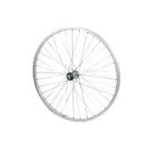 26吋登山車前輪輪組-單層鋁合金輪圈+冷鍛花鼓[臺灣製造][04001518]【飛輪單車】【蝦皮價】
