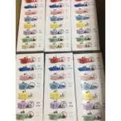 8款現貨雪紡粉、馬賽藍、櫻桃紅藍鈴紫現貨 7-11 鑄鐵鍋餐具，竹纖維餐盤、碗，玻璃收納罐，Kitty，耐熱玻璃餐碗