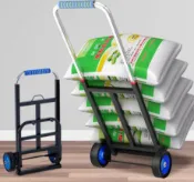 林之舍家居 買菜購物 手推車 手手推車折疊搬運家用神器拖車買菜購物拉貨手推車便攜行李小拉桿車 【9折特惠】