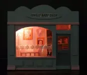 【新奇寶貝屋】迷你屋 DIY我的小屋 歐洲店鋪系列(嬰兒用品店)