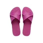 【havaianas 哈瓦仕】拖鞋 女鞋 涼鞋 復古 羅馬 交叉鞋帶 Aqua 莫蘭迪紫 4148806-4622W (哈瓦士)