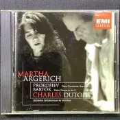 Prokofiev普羅高菲夫&Bartok巴爾托克-鋼琴協奏曲 Argerich阿格麗希/鋼琴 杜特華/指揮 美國高價版